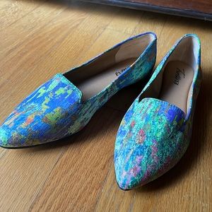 Trotter Harlowe flats 7.5 painterly finish
